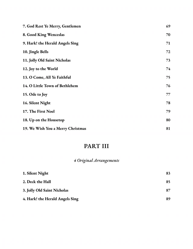 Advanced arrangements: sample page 4 from Classic Christmas Songs for Piano
